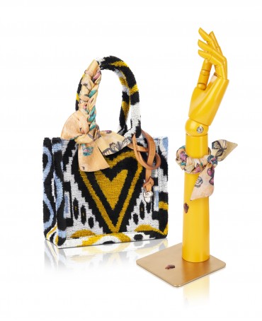 Шелковый (Бахмаль) тоут Petit (S) LUDUS FORTUNA! (Игра фортуны!) LUDUS FORTUNA!/S